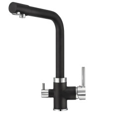 Смеситель KUPPERSBERG GEOS DEEP BLACK