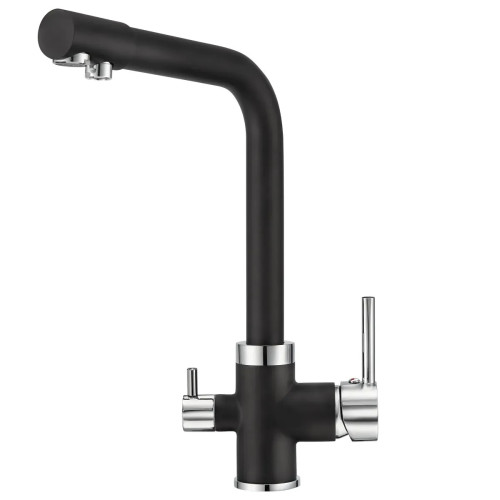 Смеситель KUPPERSBERG GEOS DEEP BLACK