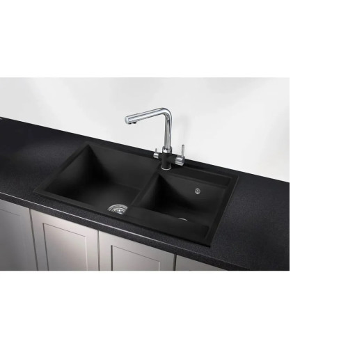 Кухонная мойка KUPPERSBERG MODENA 80 NL 1,5B DEEP BLACK