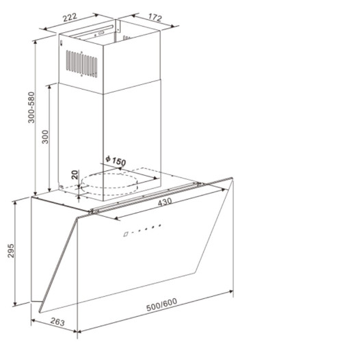 Вытяжка SCHAUB LORENZ SLD DL5107