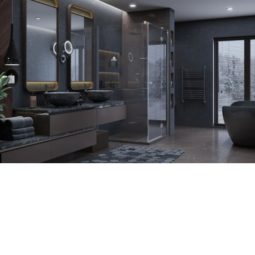 Душевое ограждение AMBASSADOR Diamond 12011103R