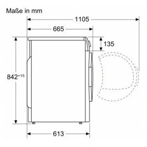 Сушильная машина BOSCH WTX87M40