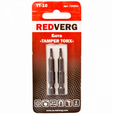 Бита Redverg Torx Tamper 15х50 (2шт.)(720511)
