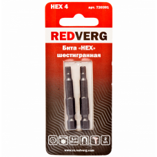 Бита Redverg HEX 4х50 (2шт.)(720391)