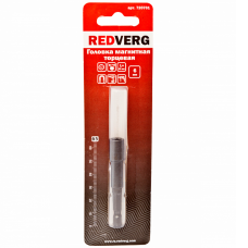 Головка Redverg магнитная торцевая шестигранная 1/4'' 7х65мм(720711)