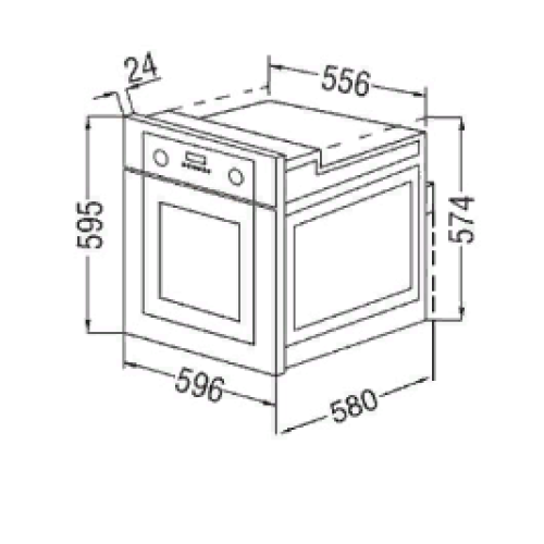 Духовой шкаф SIMFER b6el15001