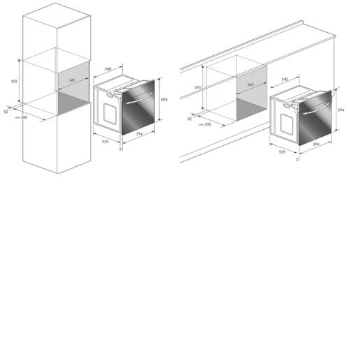 Духовой шкаф KAISER eg 6977 n be