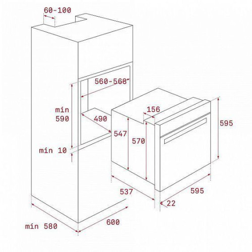 Духовой шкаф Teka HLB 8600 STONE GREY (111000011)