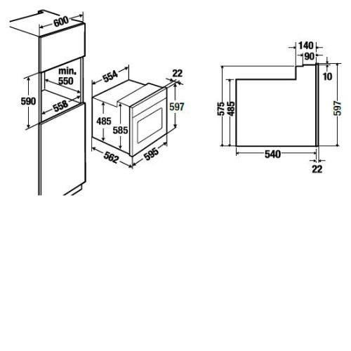 Духовой шкаф KUPPERSBUSCH EEB 6550.9 JX1