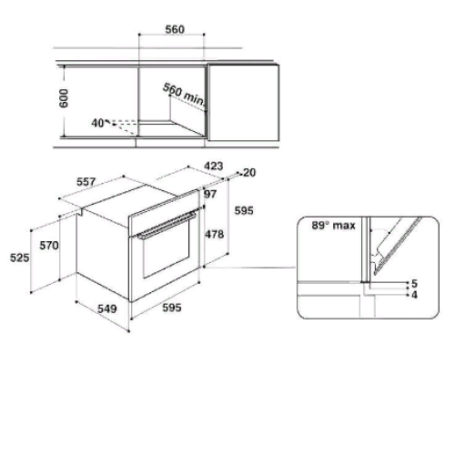 Духовой шкаф HOTPOINT-ARISTON GA2 124 BL HA