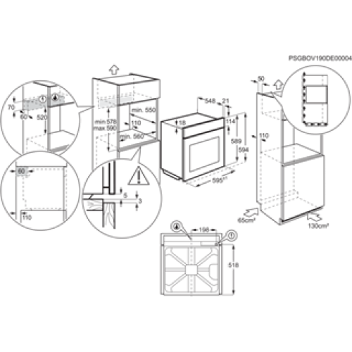Газовый духовой шкаф ELECTROLUX eog 92102 cx