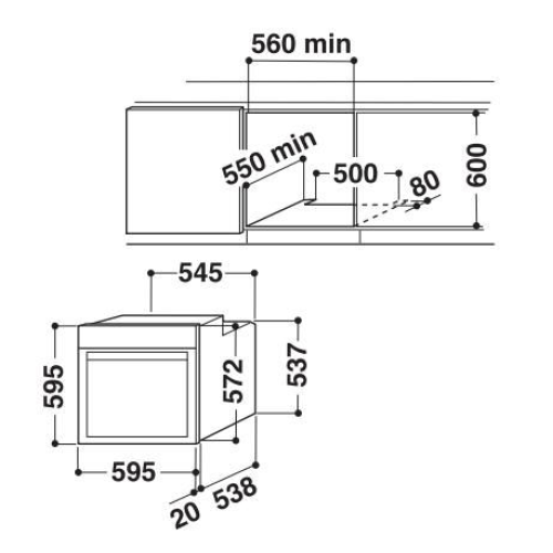 Духовой шкаф WHIRLPOOL akzm8500/ix