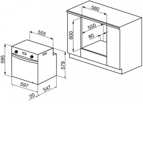 Духовой шкаф KORTING okb 9123 cмgw