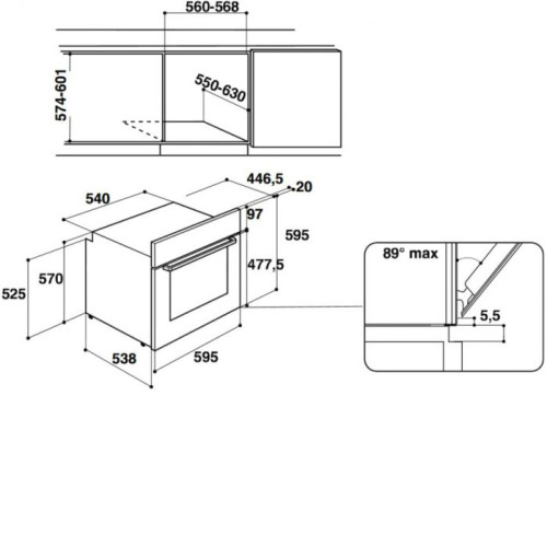 Духовой шкаф HOTPOINT-ARISTON 7O 5FA 841 JH IX HA