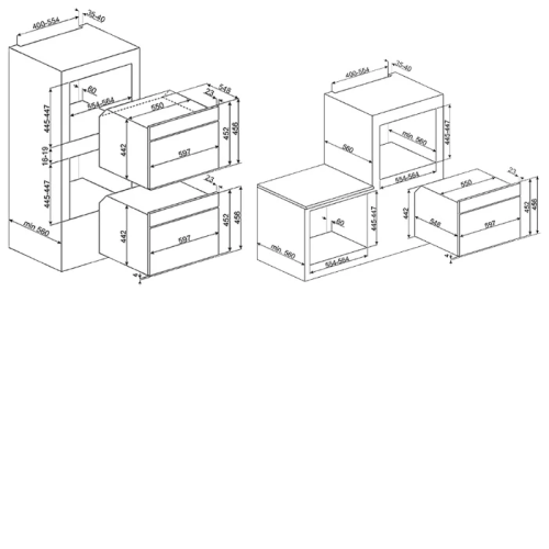 Духовой шкаф Smeg SF 4604 VCNR