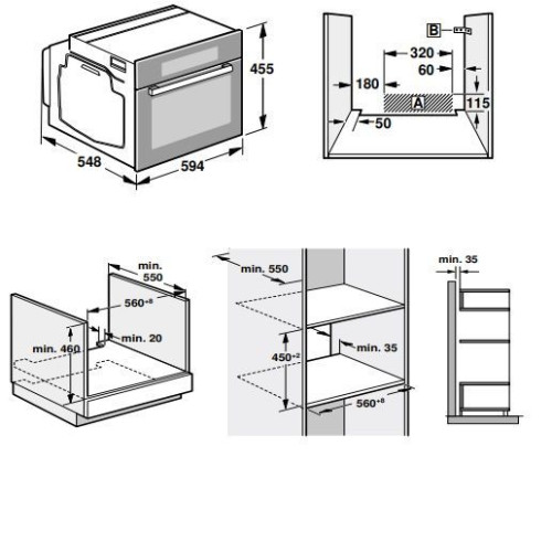 Духовой шкаф Siemens CM 633GBW1 белый