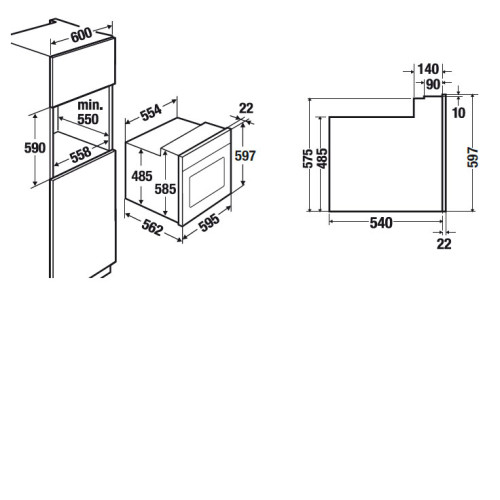 Духовой шкаф KUPPERSBUSCH eeb6360.0jx1