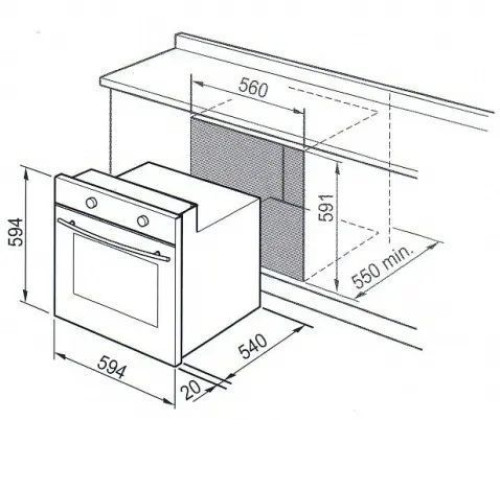 Духовой шкаф Beko BIE 21300 W
