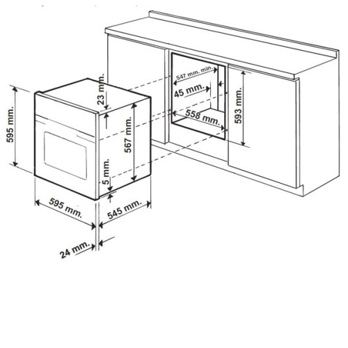 Духовой шкаф HOTPOINT-ARISTON FHR G (AN)