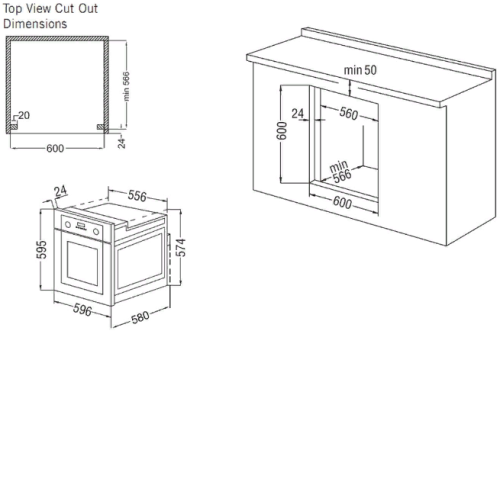 Духовой шкаф SIMFER b6es69001