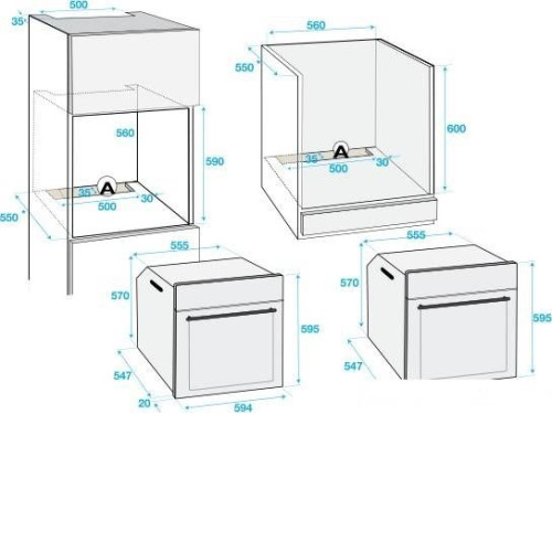 Духовой шкаф Beko OIM 27201 A
