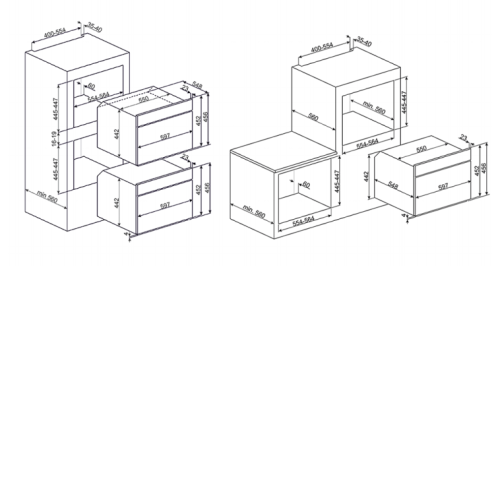 Духовой шкаф SMEG SF4120VC