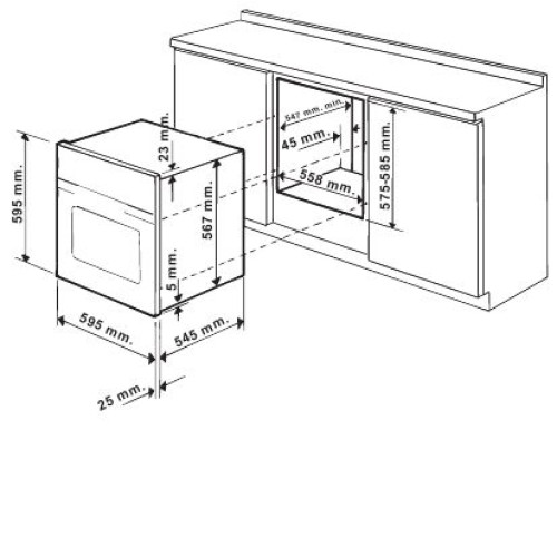 Духовой шкаф HOTPOINT-ARISTON fd 61.1 (mr)