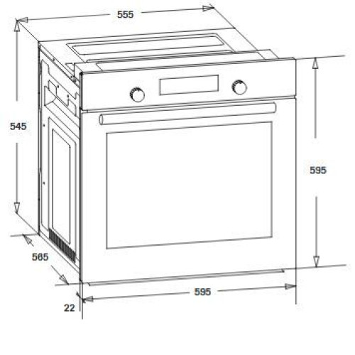 Духовой шкаф Zigmund & Shtain EN 115.622 I