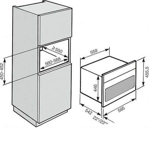 Духовой шкаф MIELE H 6800 BMX GRGR
