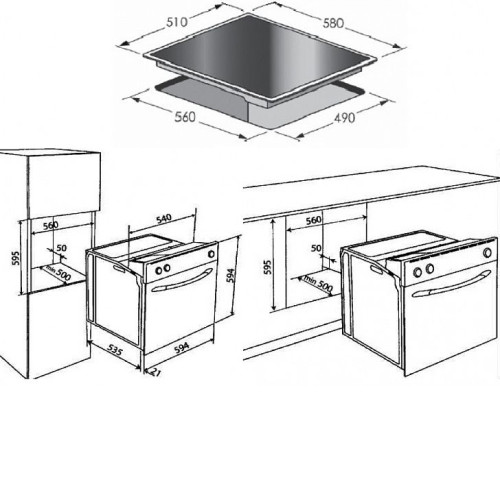 Духовой шкаф KAISER ehc 69602 n