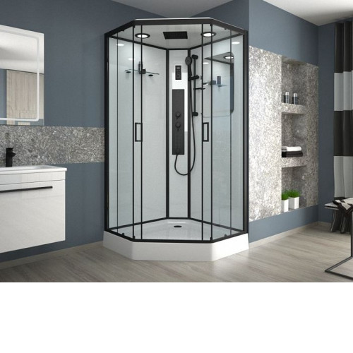 Душевая кабина NIAGARA NG-6902GD-01 Black