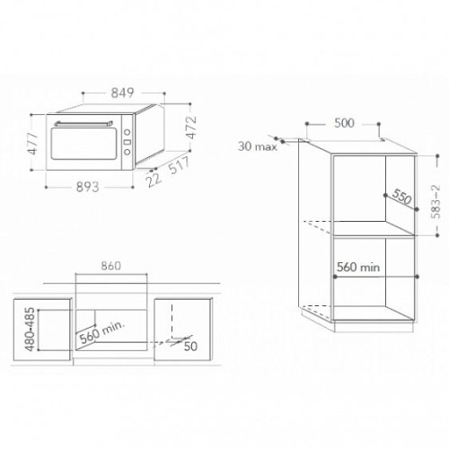 Духовой шкаф KITCHENAID KOFCS 60900