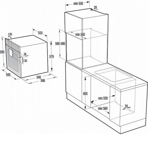 Духовой шкаф GORENJE BO747ST