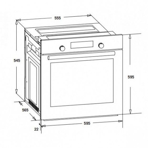 Духовой шкаф ZIGMUND SHTAIN EN 118.511 B