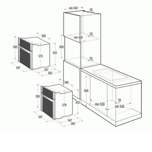 Духовой шкаф GORENJE bop 8858 ax