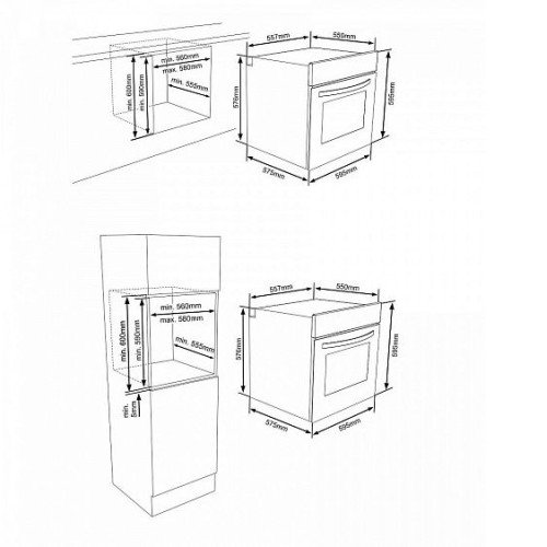 Духовой шкаф VESTFROST VFSM 78 OHG