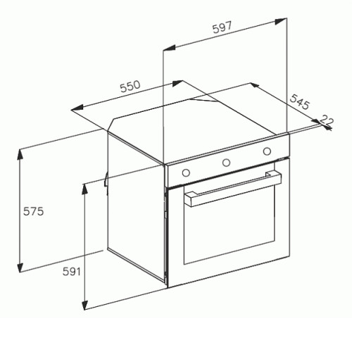 Духовой шкаф FOSTER 7191061