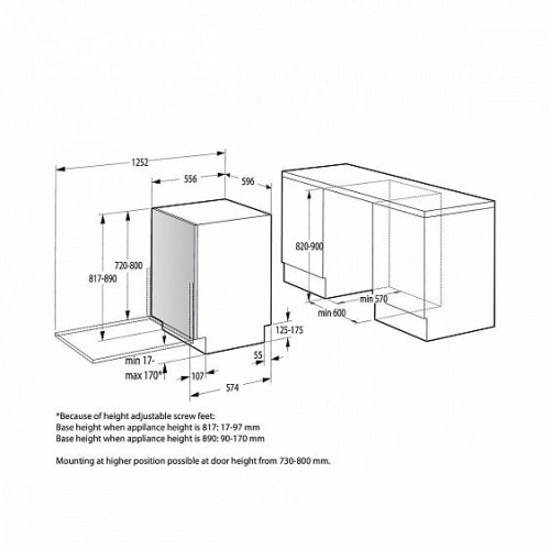 Посудомоечная машина GORENJE GV 672C62