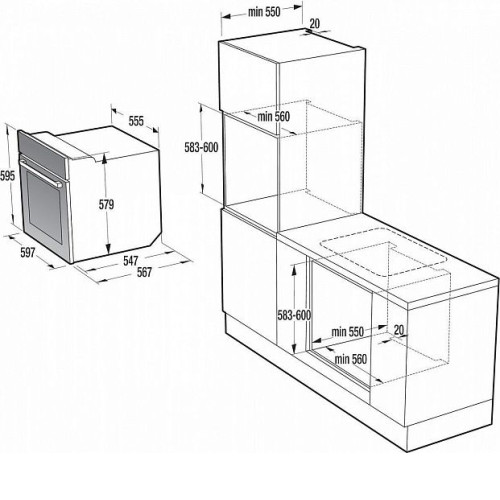 Духовой шкаф GORENJE BO747A21XG