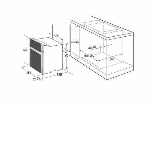 Духовой шкаф KORTING okb 482 crsi