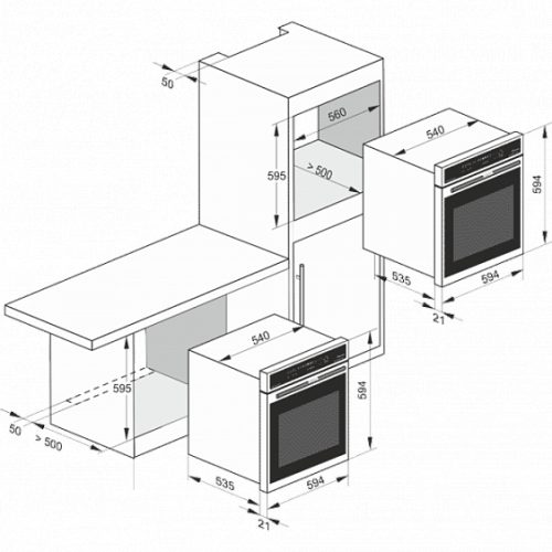 Духовой шкаф KAISER eg 6370