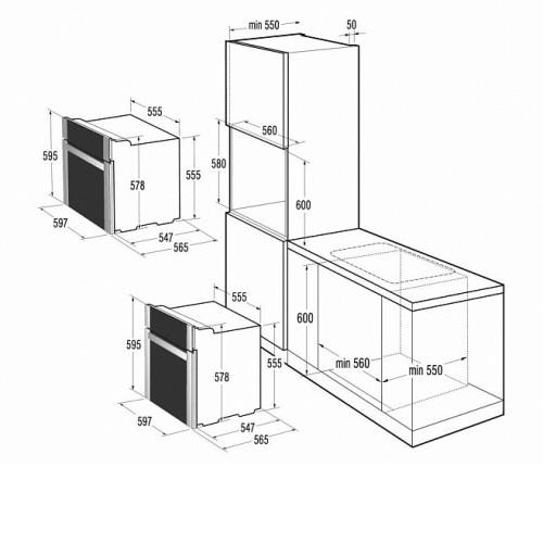 Духовой шкаф GORENJE bo 7549 dx