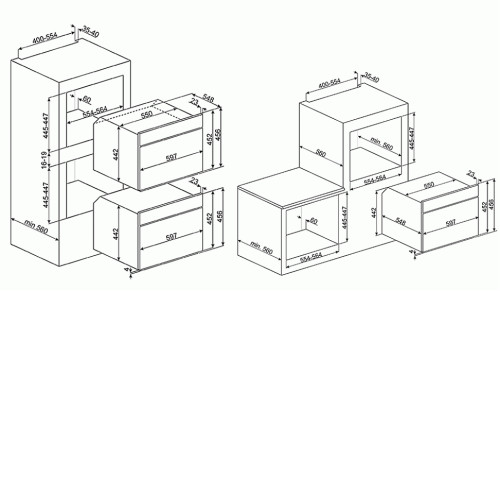 Духовой шкаф SMEG SF4920MCX1