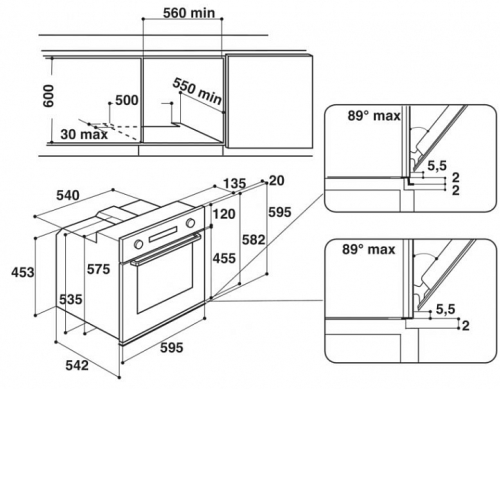 Духовой шкаф WHIRLPOOL akp 295/na