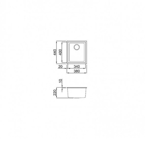 Мойка OMOIKIRI bosen 38-u-wh tetogranit/белый 4993160
