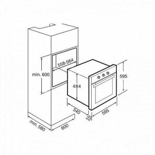 Духовой шкаф TEKA HO 615 Stainless Steel