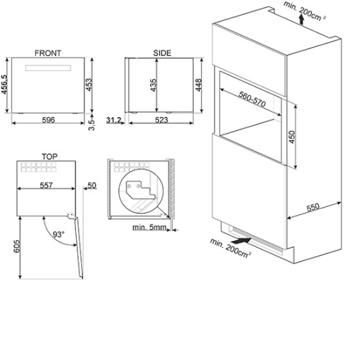 Винный шкаф Smeg CVI618NRS