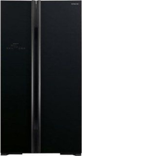 Холодильник HITACHI r-s702 pu2 gbk черный