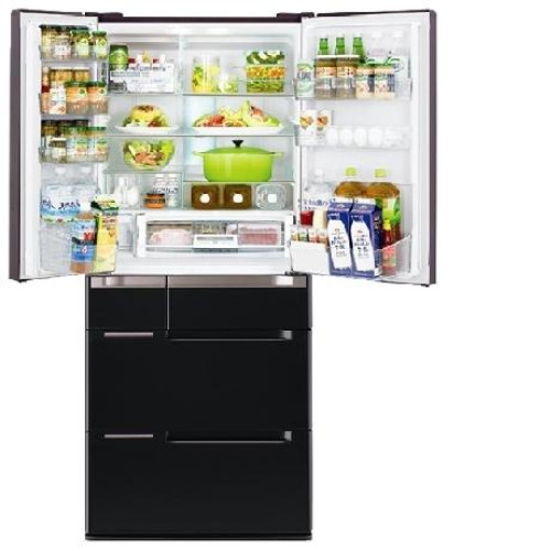 Холодильник HITACHI R-G 690 GU XK (Crystal Black)