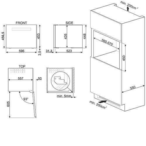 Винный шкаф SMEG CVI618RWNR2